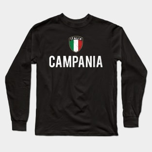 Campania Pride Napoletano Roots Campanian Heritage Long Sleeve T-Shirt